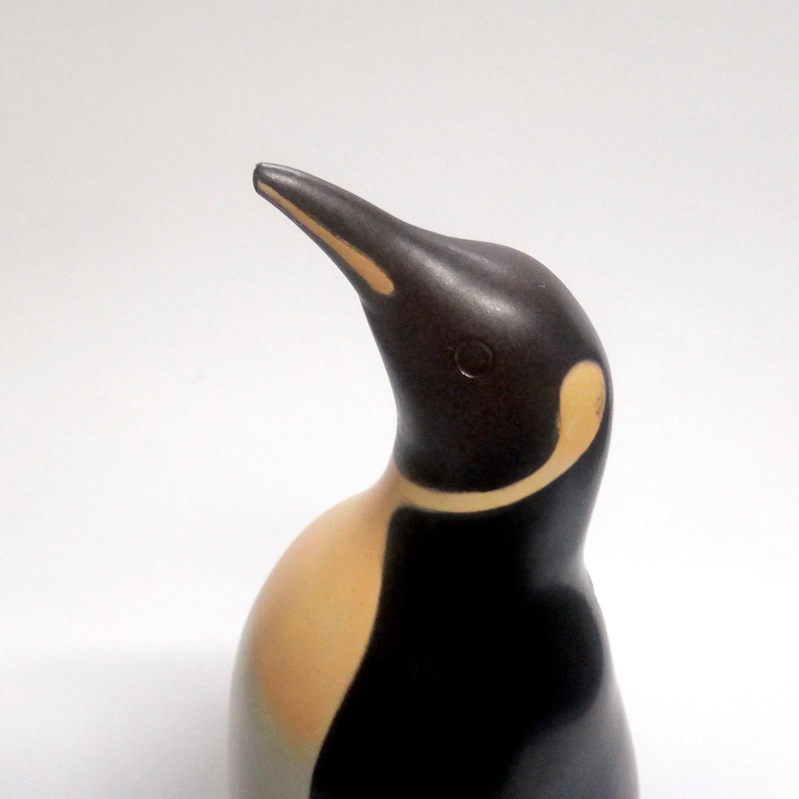 Midcentury Danish Ceramic Penguin Bank by Knabstrup 7
