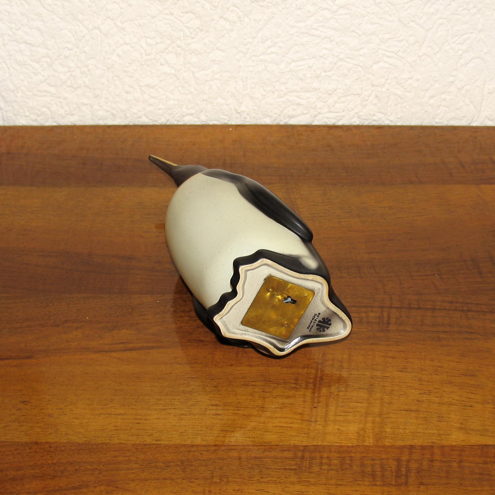 Midcentury Danish Ceramic Penguin Bank by Knabstrup In Good Condition In Bochum, NRW