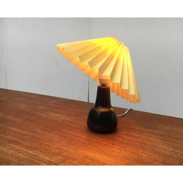 Mid-Century Danish Ceramic Table Lamp from Søholm, 1960s For Sale 7
