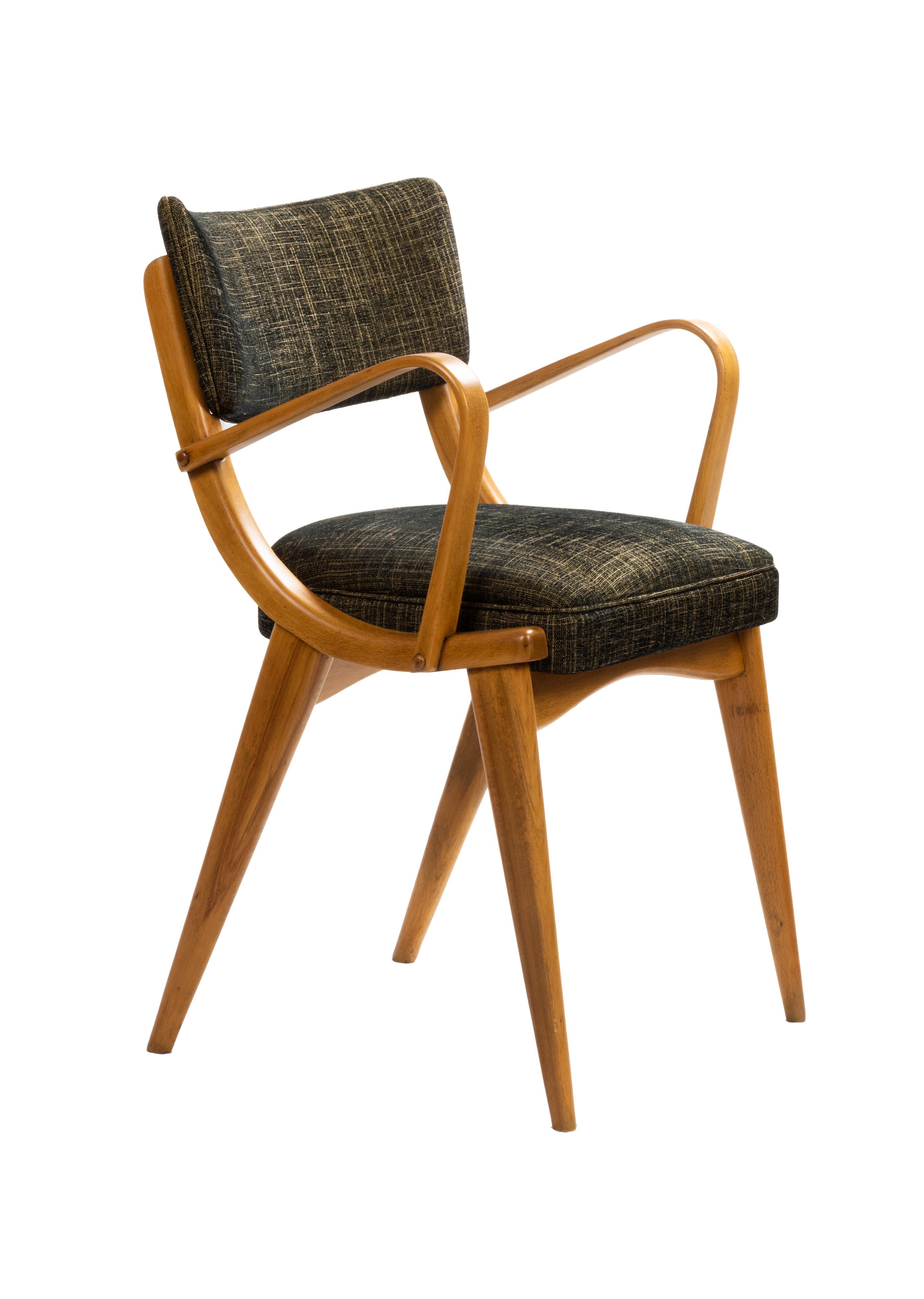 Poltrona di metà secolo, (1952 - 1960), Danimarca in vendita 8