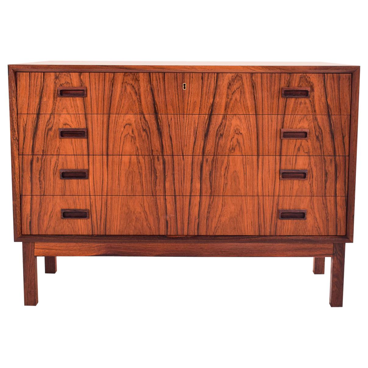 Mid Century Danish Chest of Drawers in Rosewood, 1960