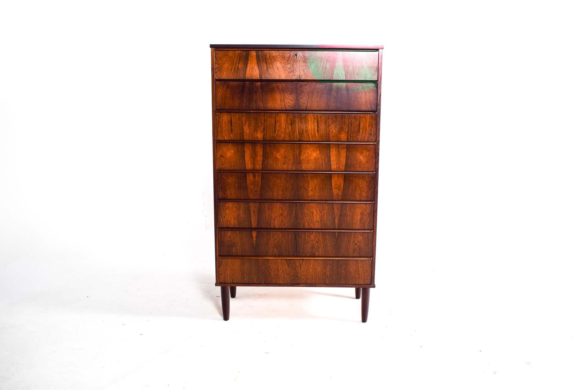 Mid-Century Modern Mid Century Danish Chest of Drawers in Rosewood, 1960s
