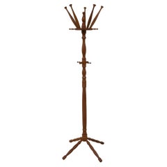 Appendiabiti danese di metà secolo in Oak, anni '60.
