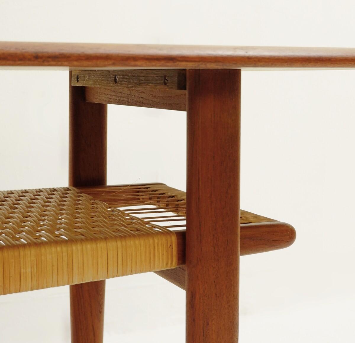 Wood Midcentury Danish Coffee Table by Kurt Østervig for Jason Møble, 1960s For Sale