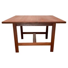Mesa auxiliar de sofá danesa de mediados de siglo en teca de Kurt Østervig, años 60