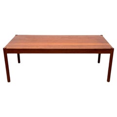 Mid-Century Danish Couch Table in Solid Teak from Magnus Olesen, 1960s