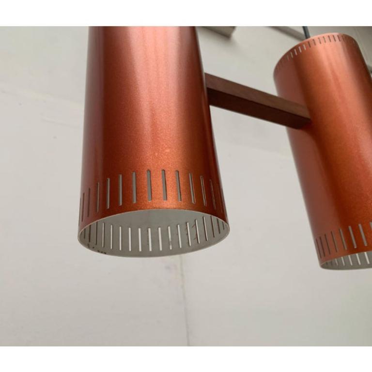 Dänische Mid-Century-Pendelleuchte Zylinder II von Jo Hammerborg, 1960er Jahre im Angebot 5