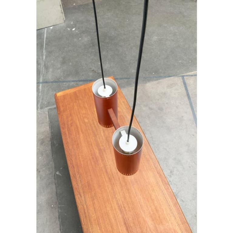 Dänische Mid-Century-Pendelleuchte Zylinder II von Jo Hammerborg, 1960er Jahre (20. Jahrhundert) im Angebot