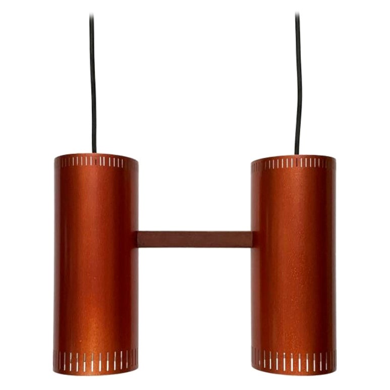 Mid-Century Danish Cylinder II Pendant Lamp by Jo Hammerborg, 1960s