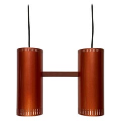 Mid-Century Danish Cylinder II Pendant Lamp by Jo Hammerborg, 1960s