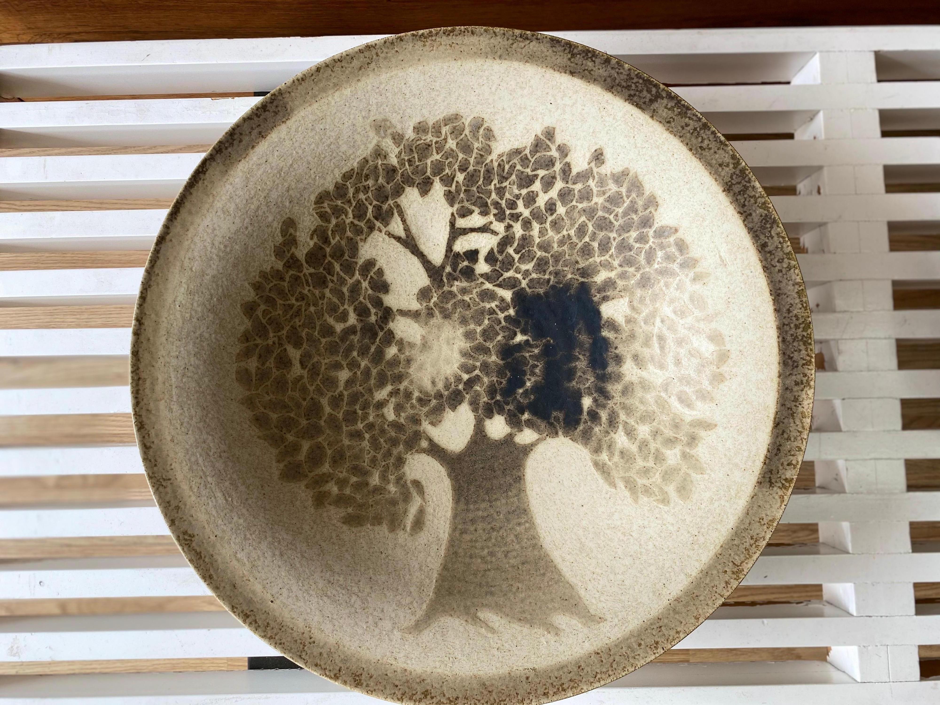 Mid-Century Danish Decorative Ceramic Bowl 3