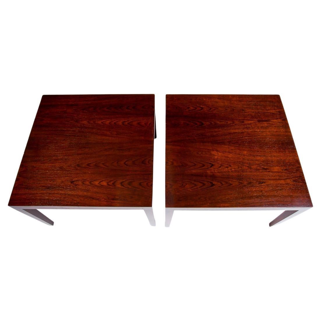 Mid Century Danish Design Severin Hansen Coffee Tables in Rosewood, 1960’s