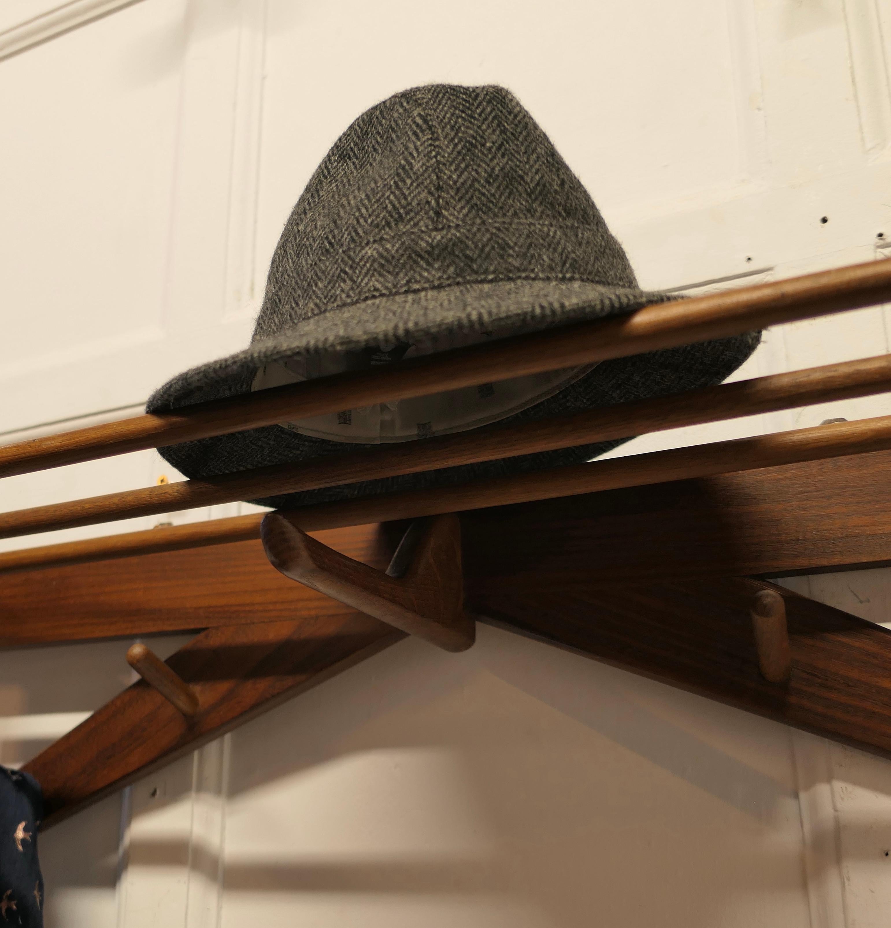 Mid-century Danish Design Solid Teak Hall Rack Coat Hanger    For Sale 3
