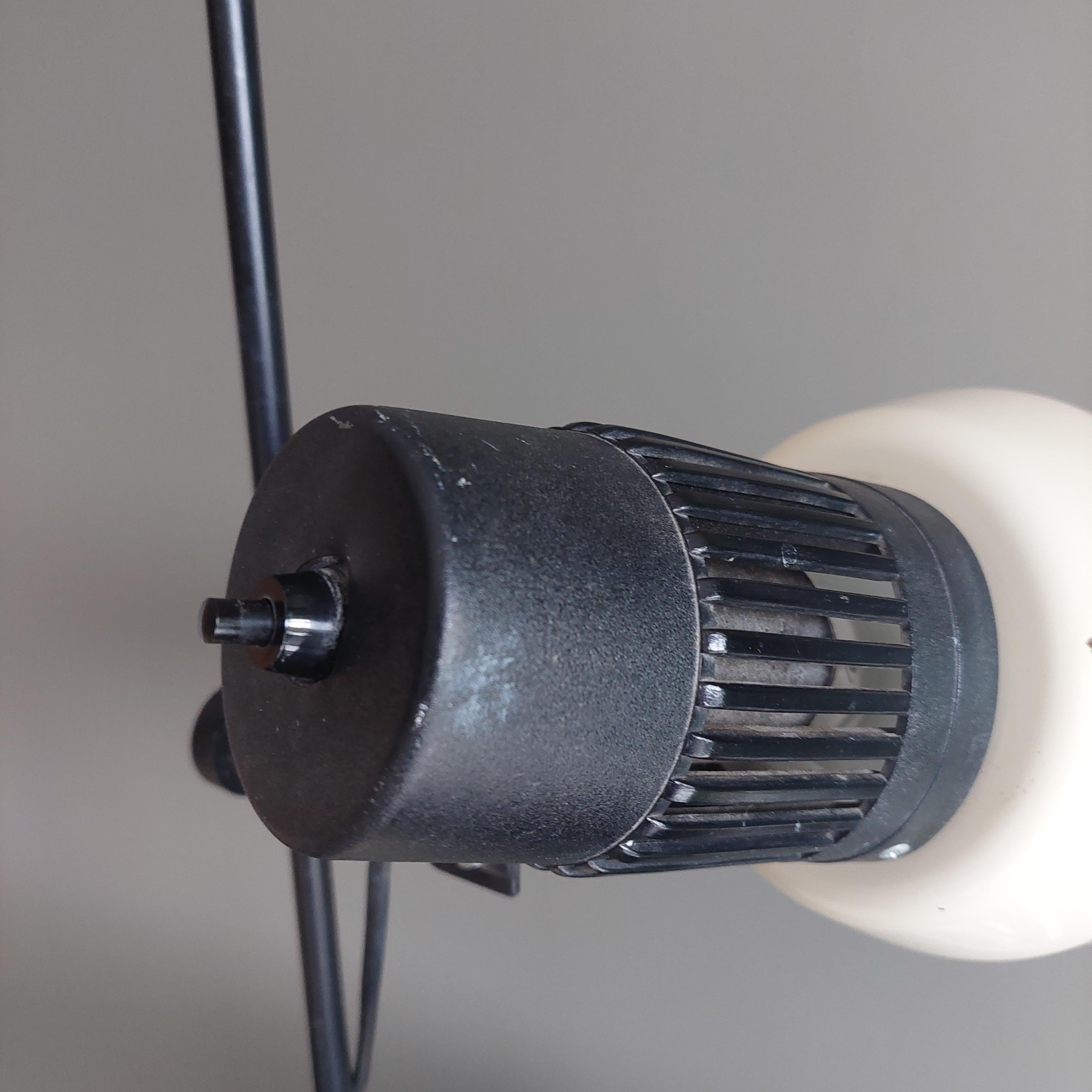 Mid century Danish Desk adjustable table lamp by BHS, 80s 9