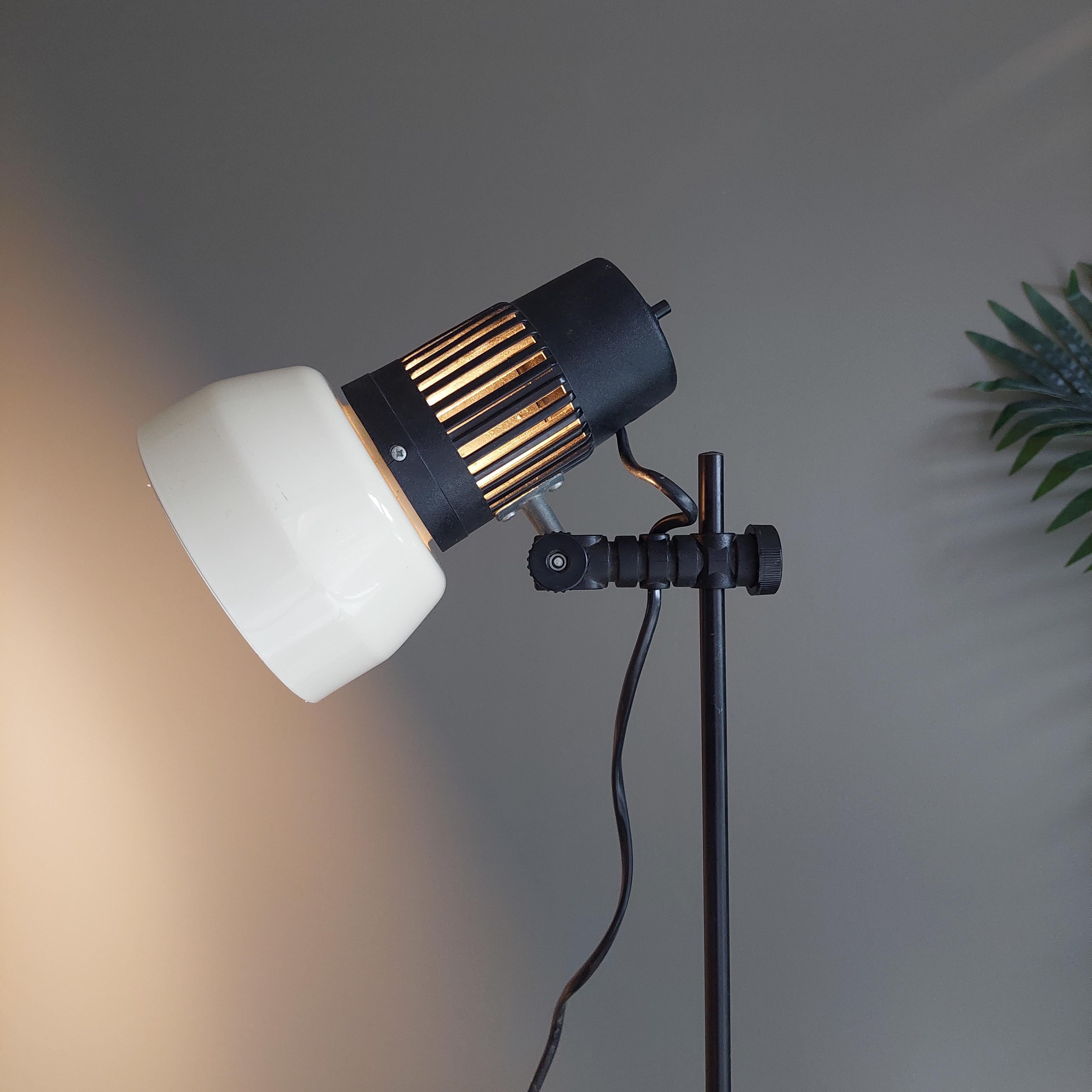 Metal Mid century Danish Desk adjustable table lamp by BHS, 80s