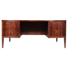 Mid-Century Danish Desk by Ole Wanscher