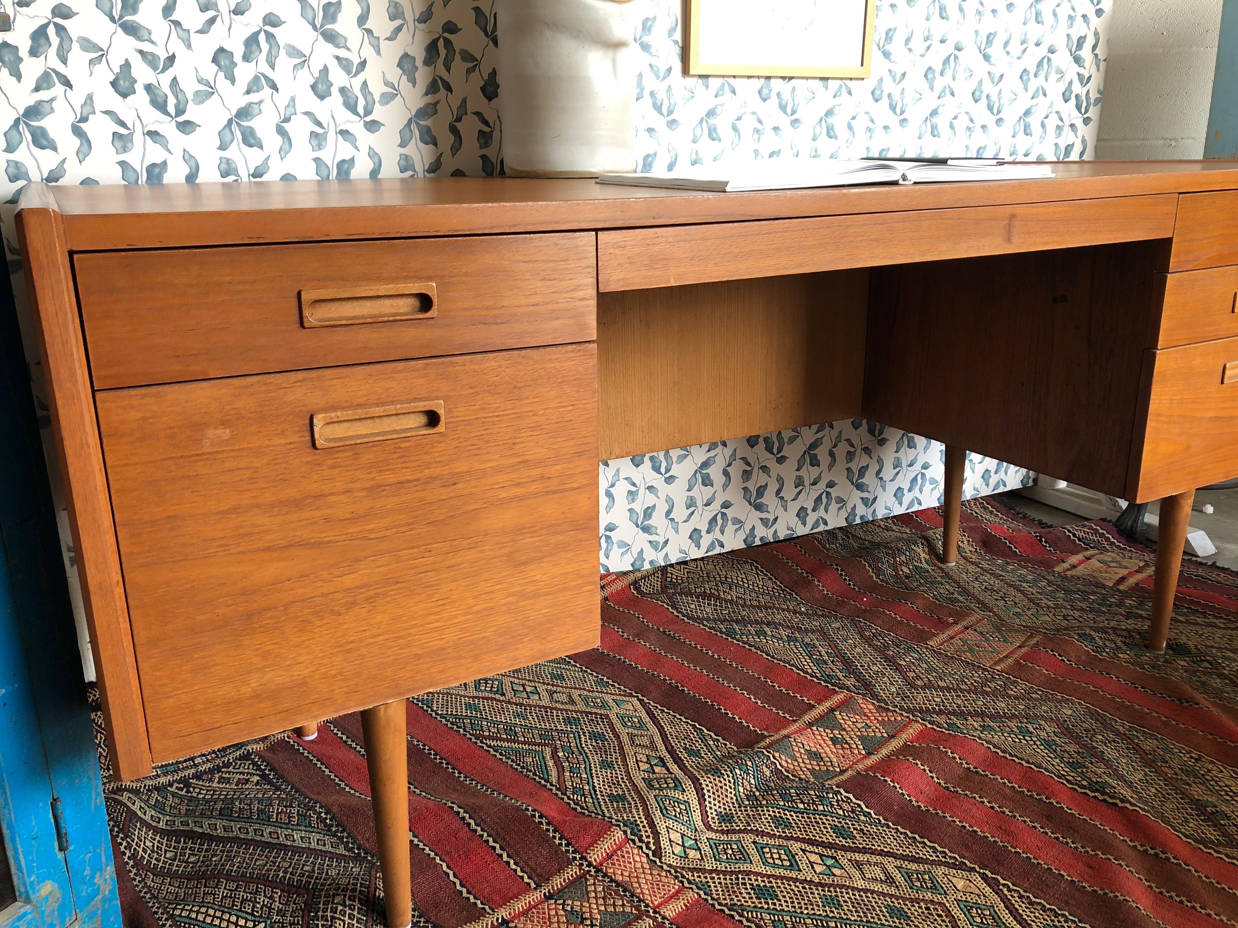 Mid-Century Modern Mid Century Danish Desk