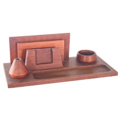 Mid-Century Danish Desk Organizer in Teak