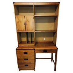 Used Mid Century Danish Desk With Shelves By Drexel