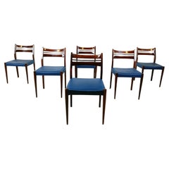 Retro Mid century danish dining chairs, 1960s