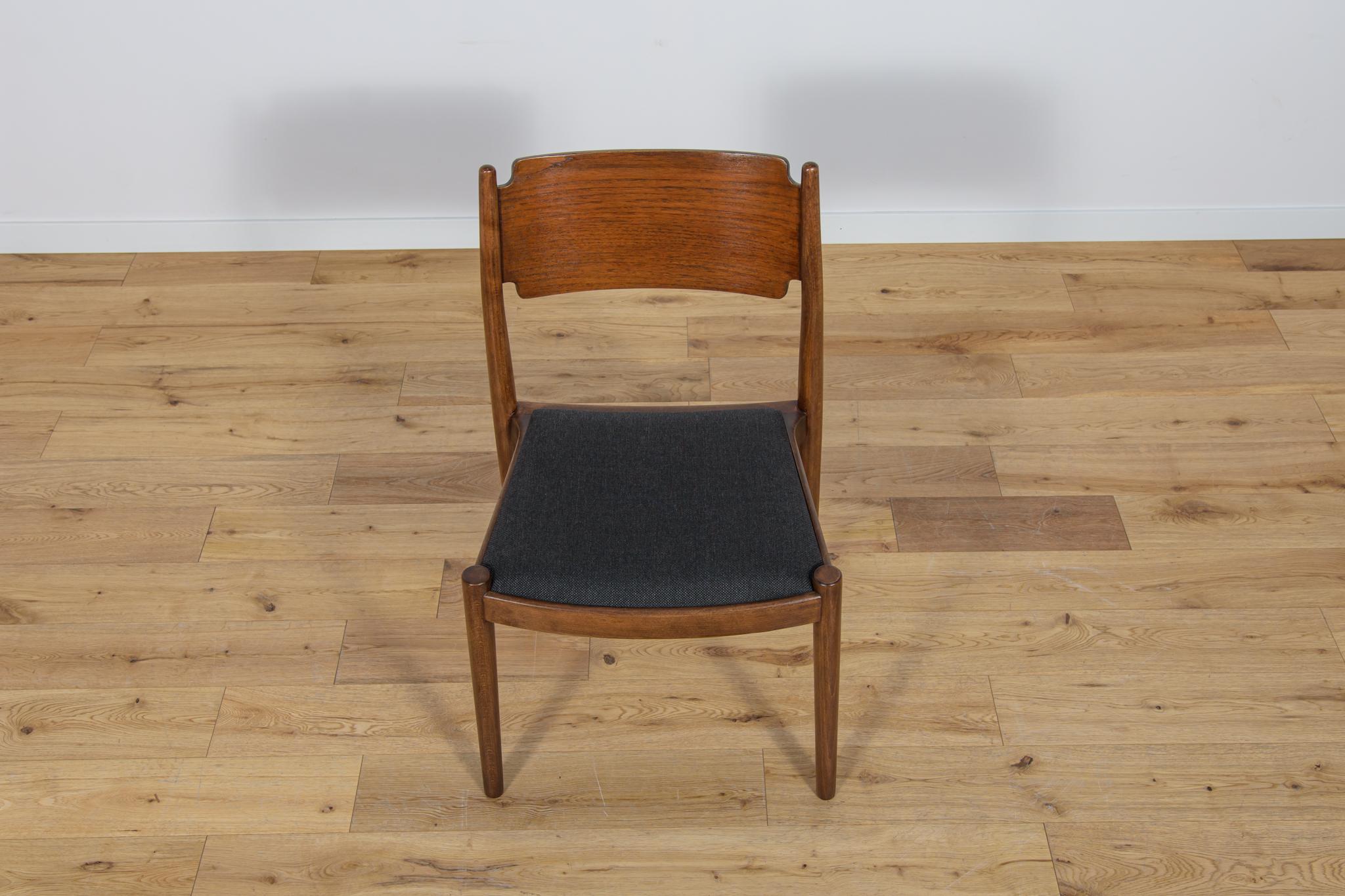  Mid-Century Danish Dining Chairs, 1960s, Set of 6 For Sale 3