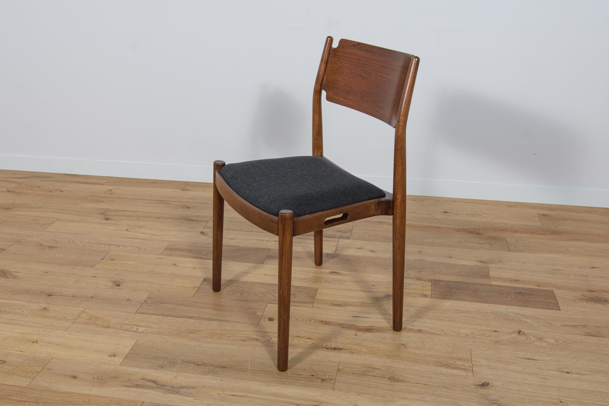  Mid-Century Danish Dining Chairs, 1960s, Set of 6 For Sale 4