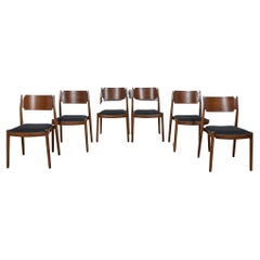  Mid-Century Danish Dining Chairs, 1960s, Set of 6