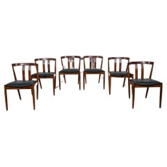 Vintage Mid-Century Danish Dining Chairs, 1960s, Set of 6