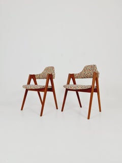 Mid Century Danish dining chairs by Kai Kristiansen for Schou Andersen Model 170