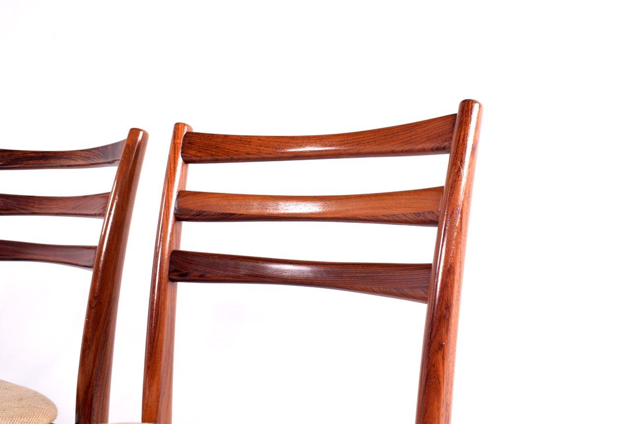 Mid-20th Century Mid Century Danish Dining Chairs by Skovby, 1950s, Set of 4 For Sale