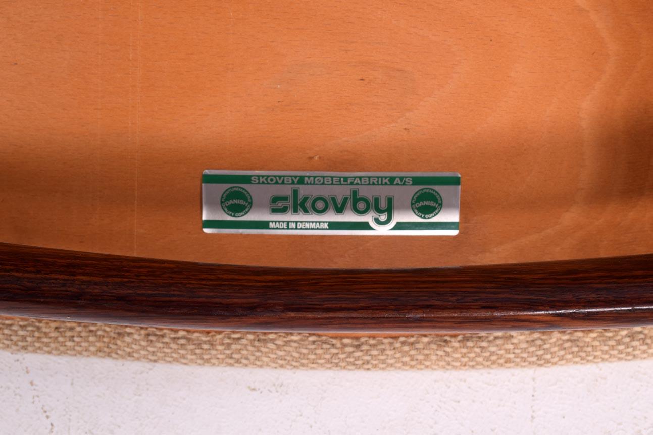 Mid Century Danish Dining Chairs by Skovby, 1950s, Set of 4 For Sale 3