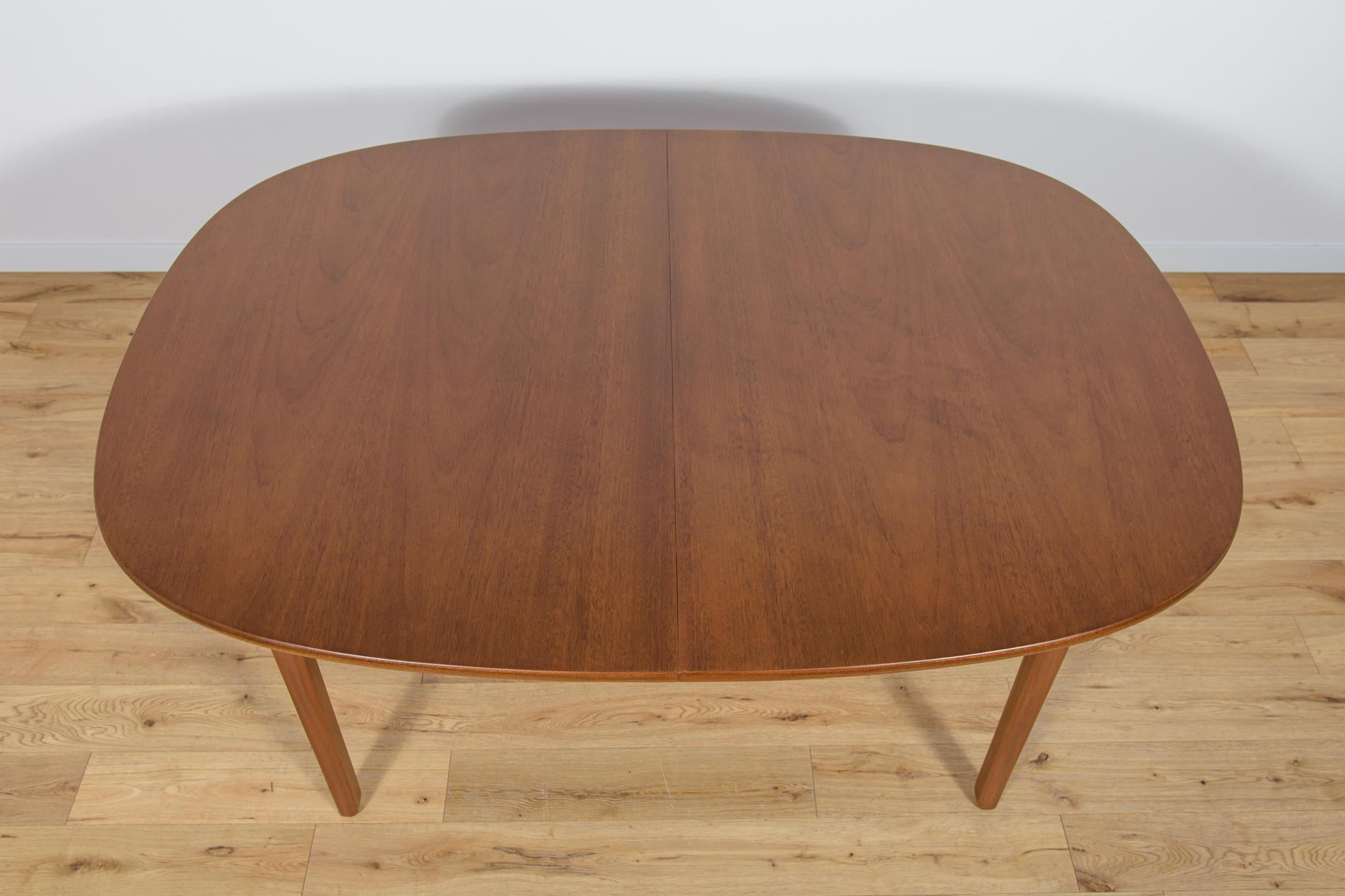 Woodwork Mid-Century Danish Dining Table by Ole Wanscher for Poul Jeppesens For Sale
