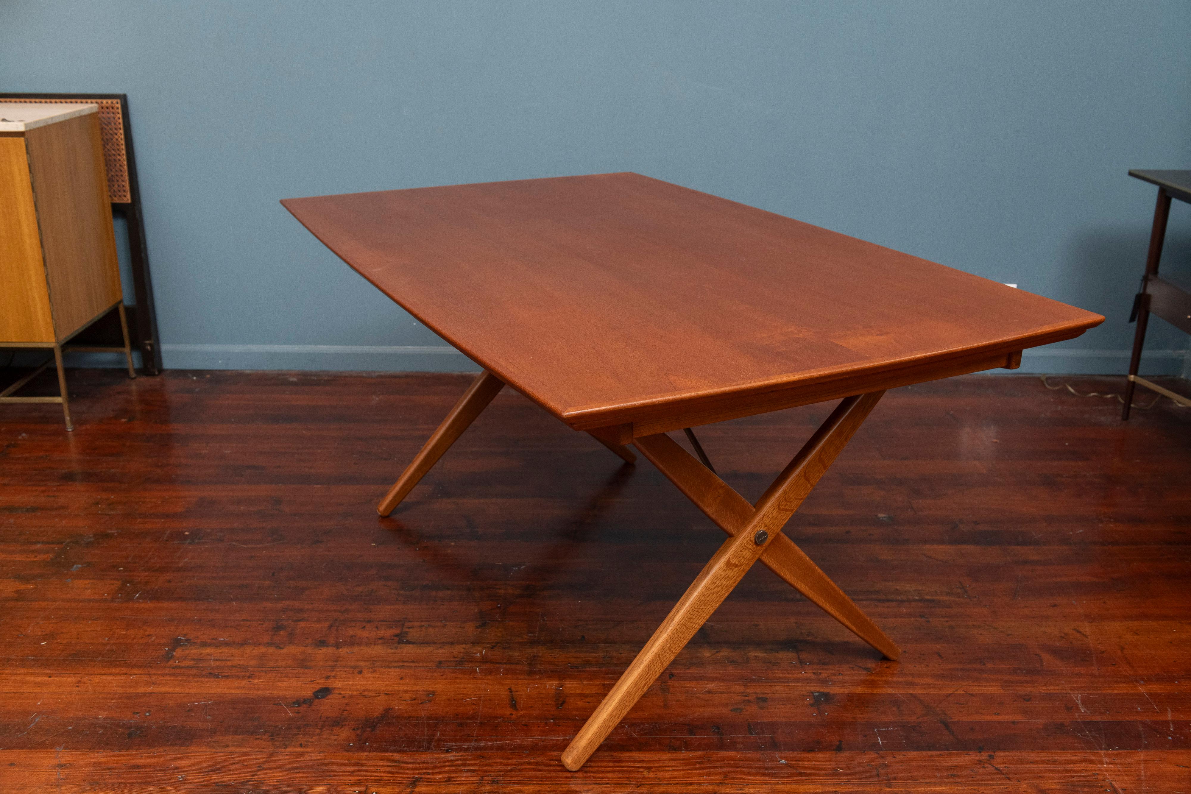 Mid-Century Danish Dining Table by Torben Strandgaard In Good Condition In San Francisco, CA