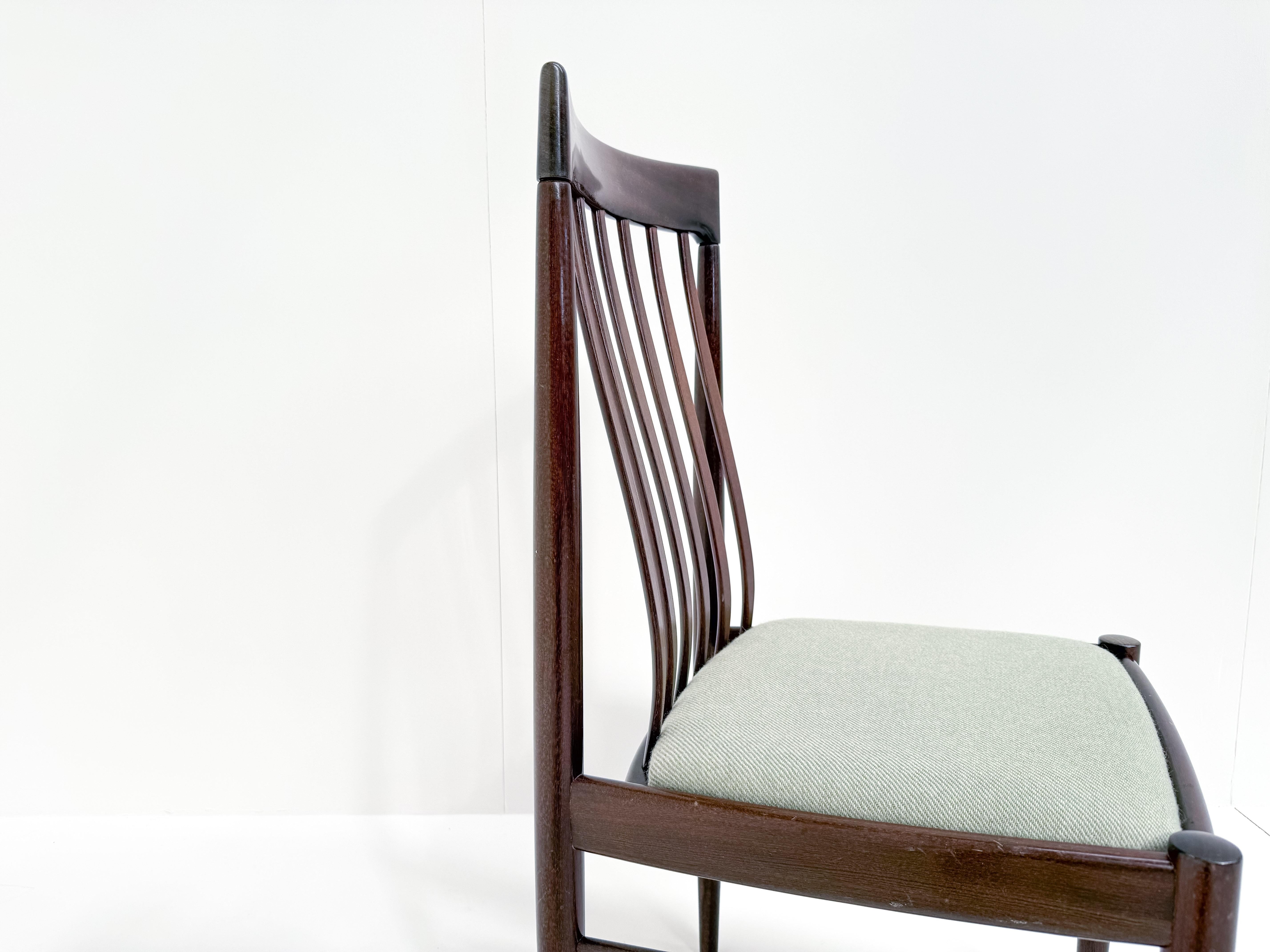 Mid-Century Danish Dining Table & Chairs - BRAMIN by H.W. Klein For Sale 5