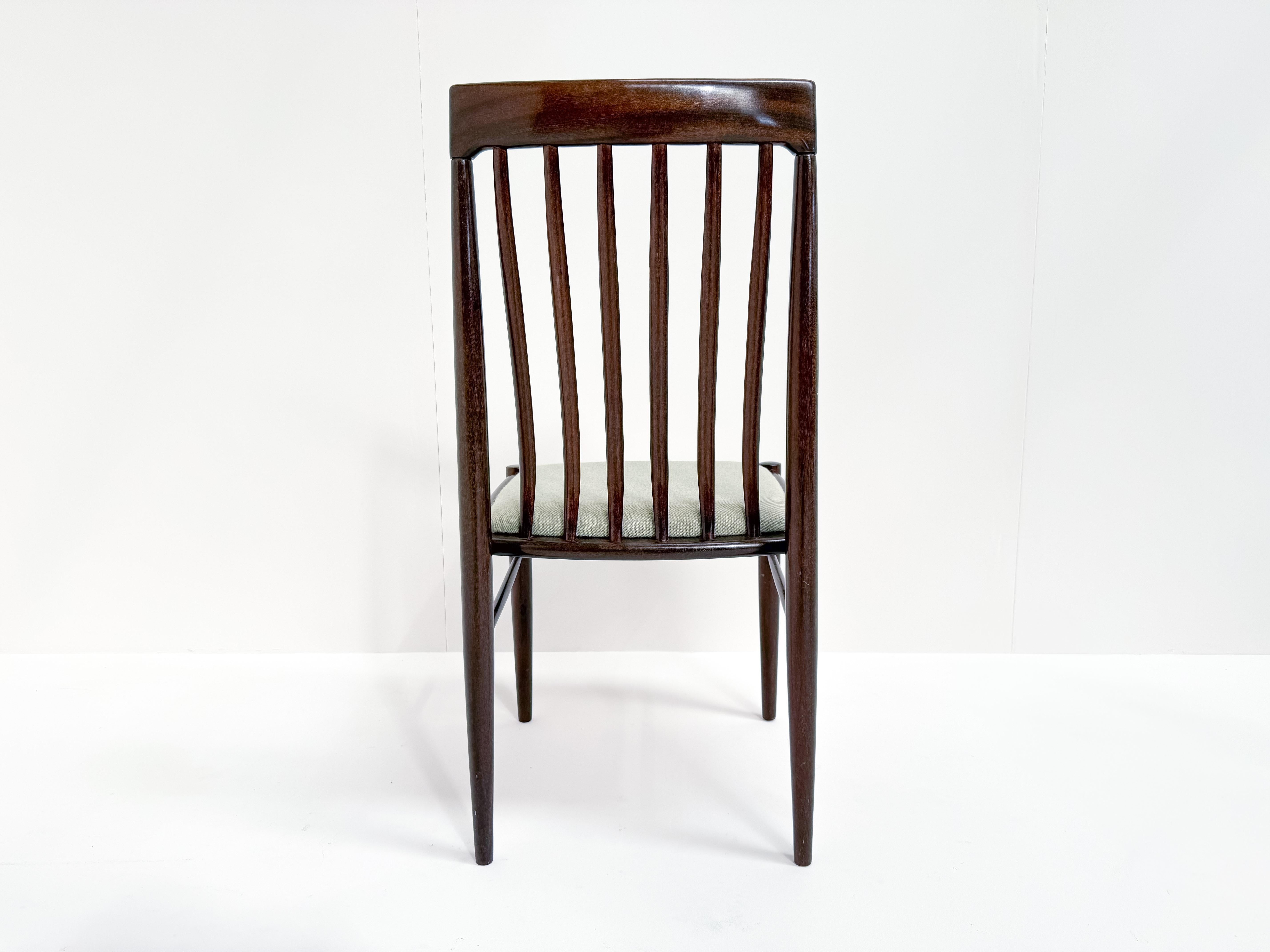 Mid-Century Danish Dining Table & Chairs - BRAMIN by H.W. Klein For Sale 7