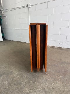 Mid century Danish Drop Leaf Extension 2-12 Dining Table Teak by Hafnia Mobler