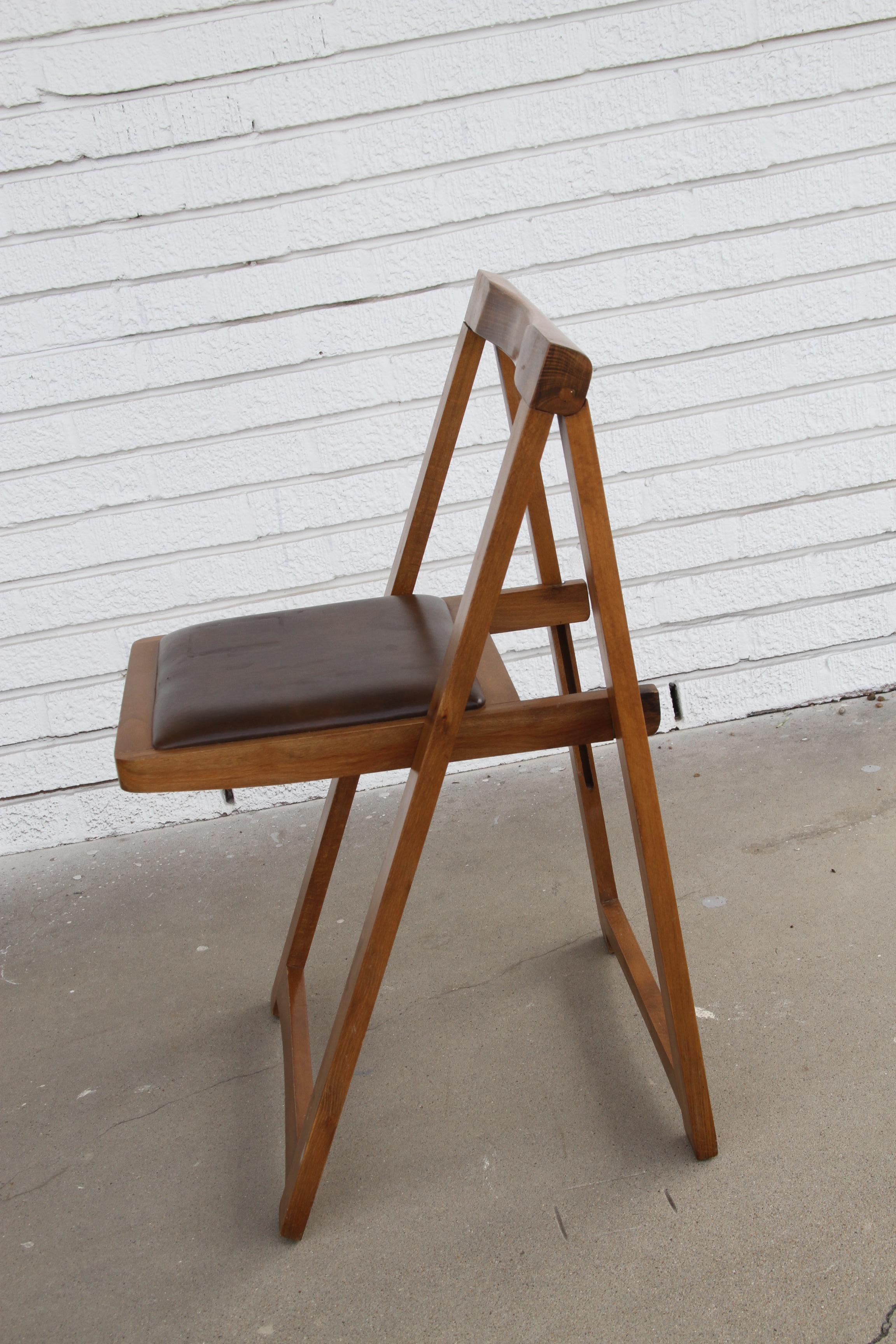 20th Century Mid Century Danish Dropleaf Storage Table and Chairs For Sale
