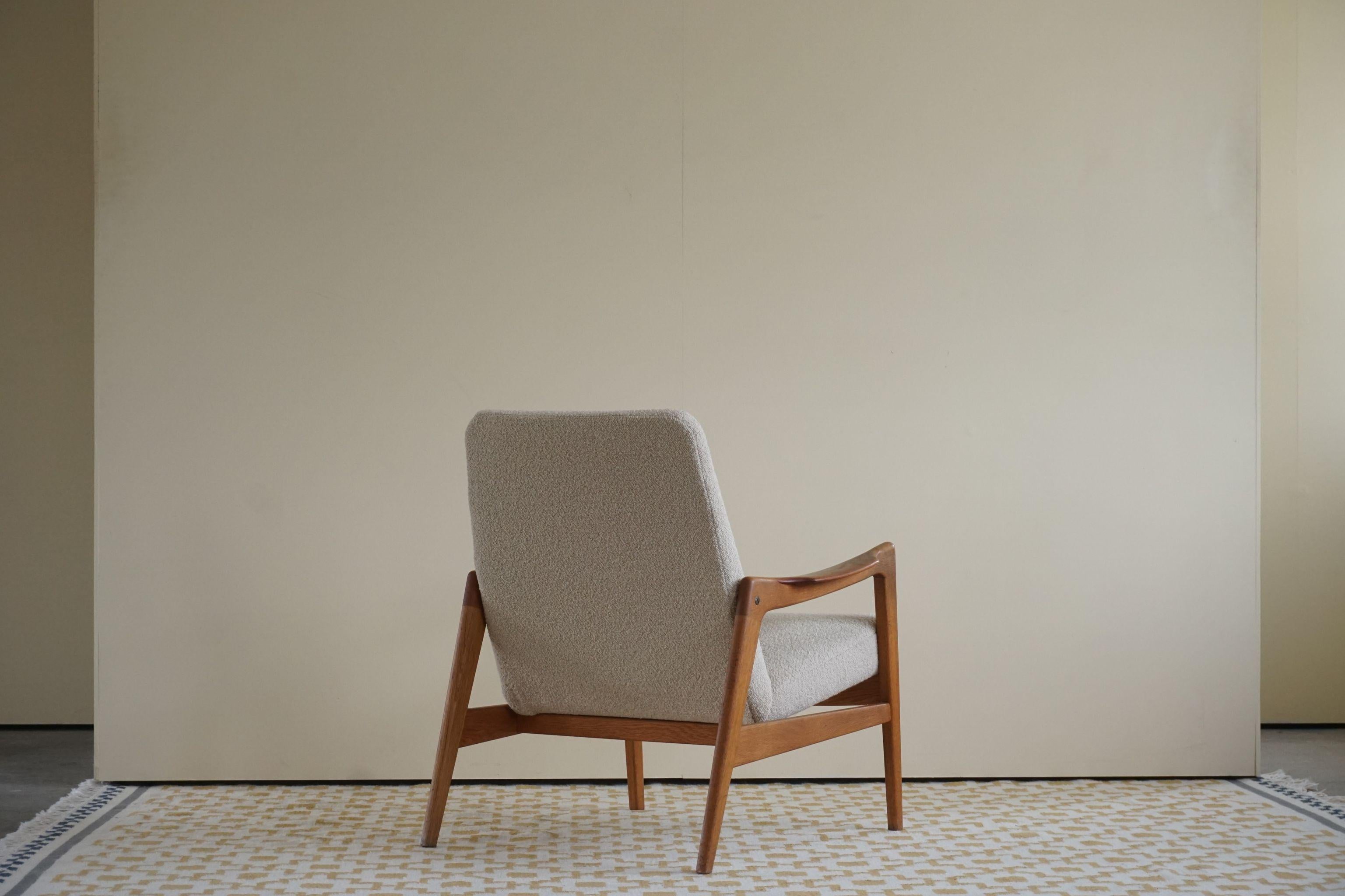 Mid Century Danish Easy Chair, Attributed to Tove and Edvard Kindt Larsen, 1960s 8