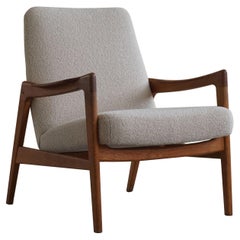 Mid Century Danish Easy Chair, Attributed to Tove and Edvard Kindt Larsen, 1960s