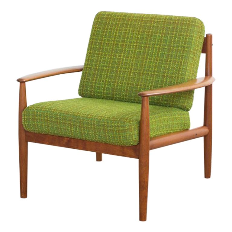 Mid-Century Danish Easy Chair in Teak by Grete Jalk for France & Søn