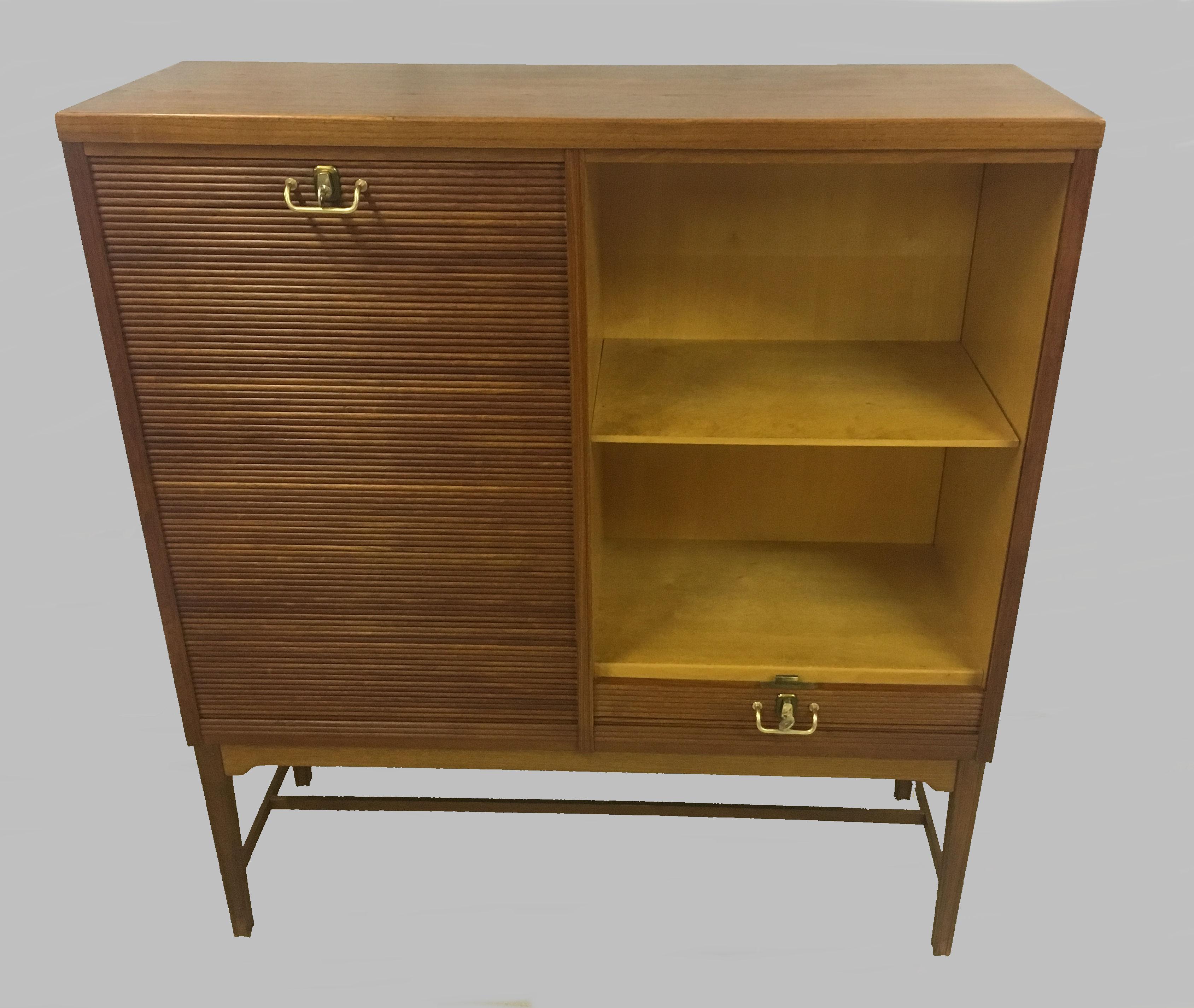 Mid-20th Century Mid-Century Danish Modern Executive Teak Cabinet