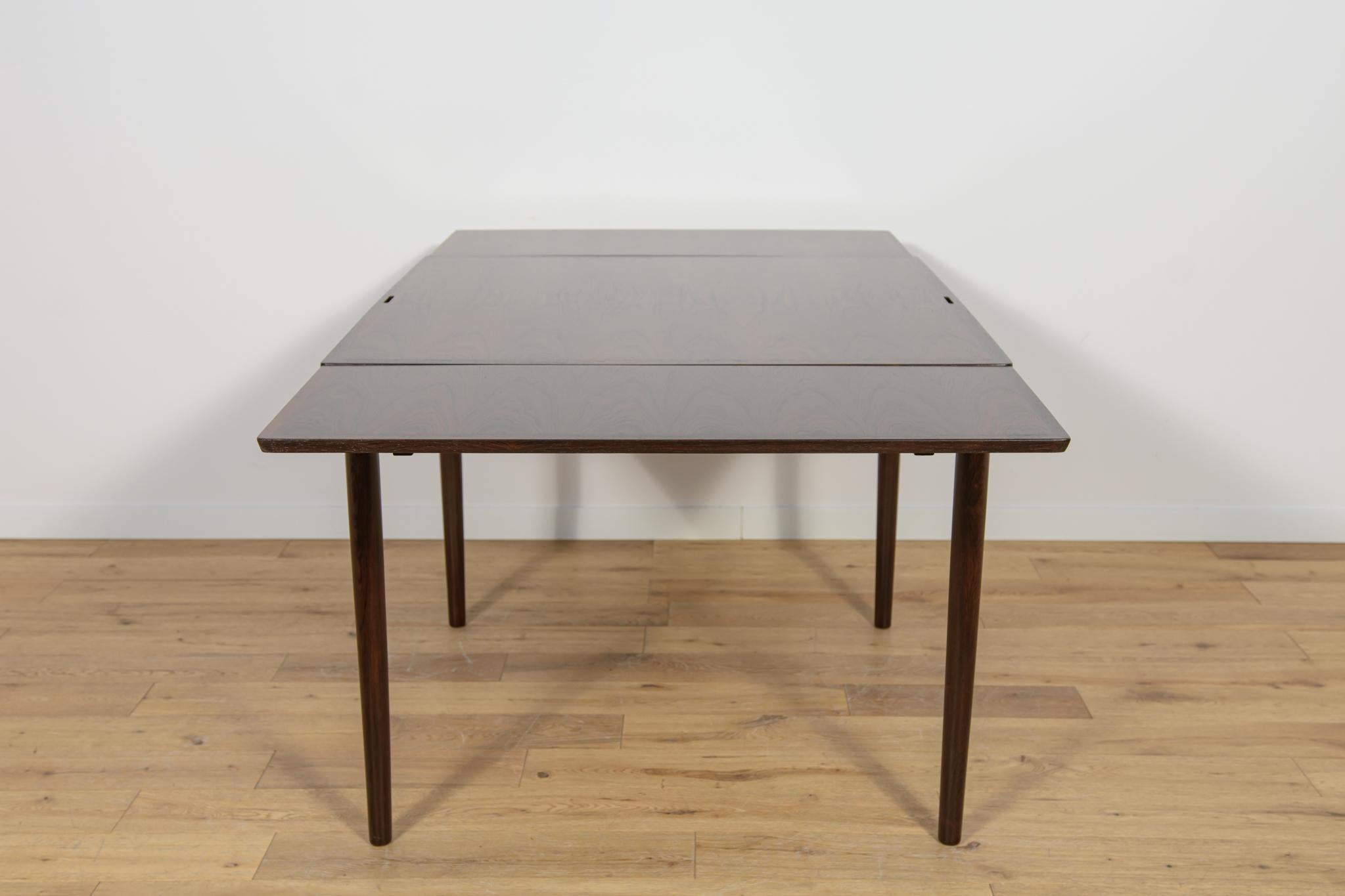 Table de salle à manger extensible en palissandre, Danemark, années 1960 en vente 2