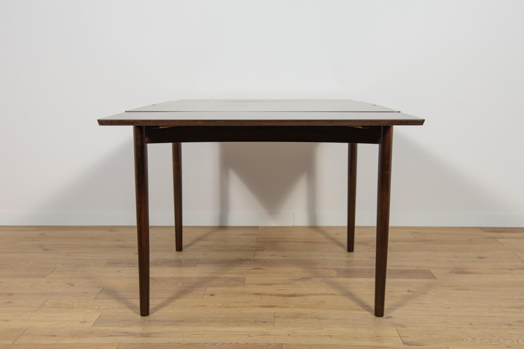 Table de salle à manger extensible en palissandre, Danemark, années 1960 en vente 3