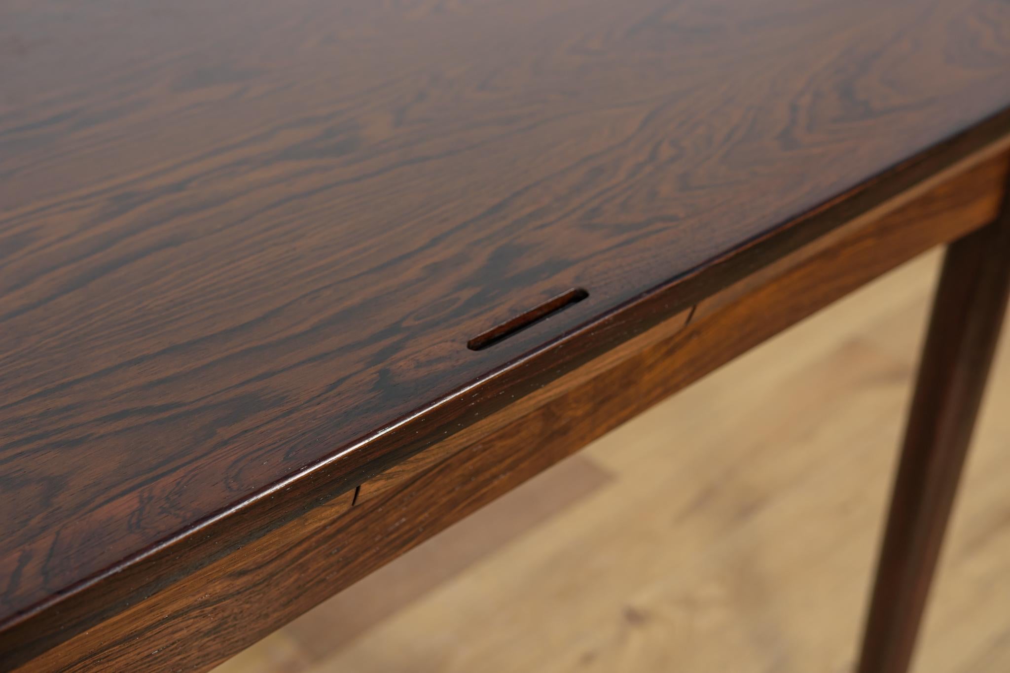 Table de salle à manger extensible en palissandre, Danemark, années 1960 en vente 7