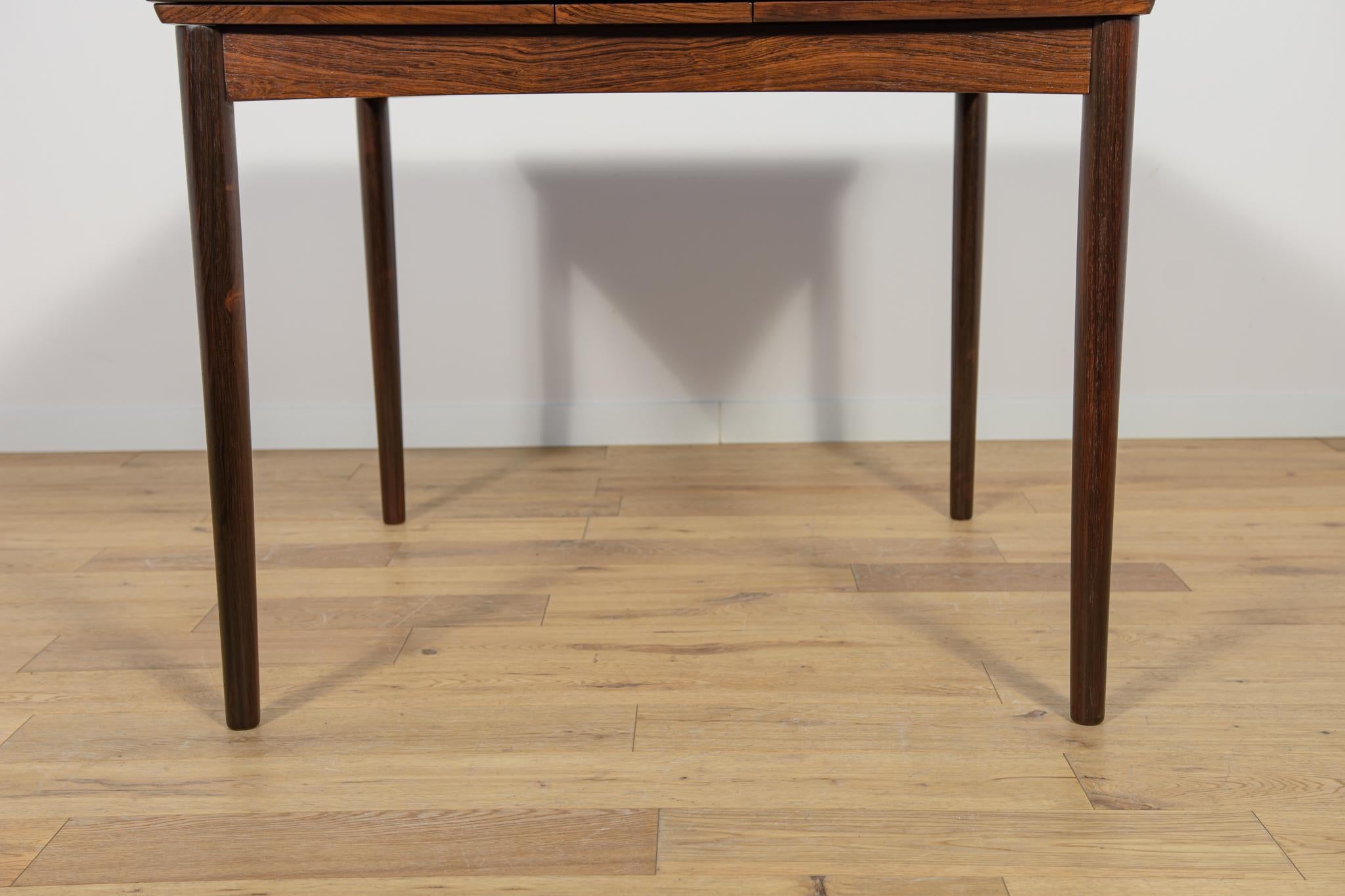 Table de salle à manger extensible en palissandre, Danemark, années 1960 en vente 11