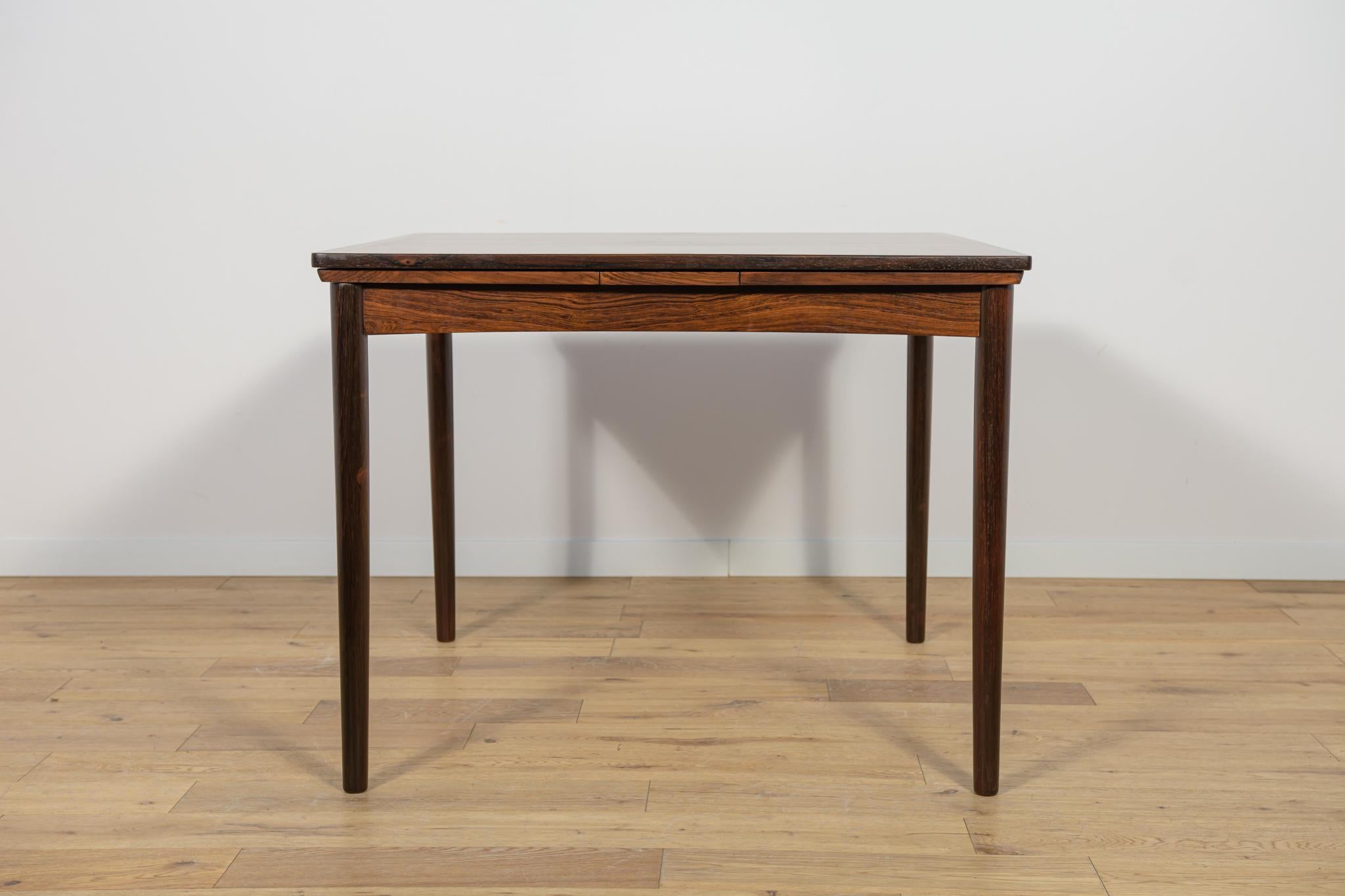 Mid-Century Modern Table de salle à manger extensible en palissandre, Danemark, années 1960 en vente
