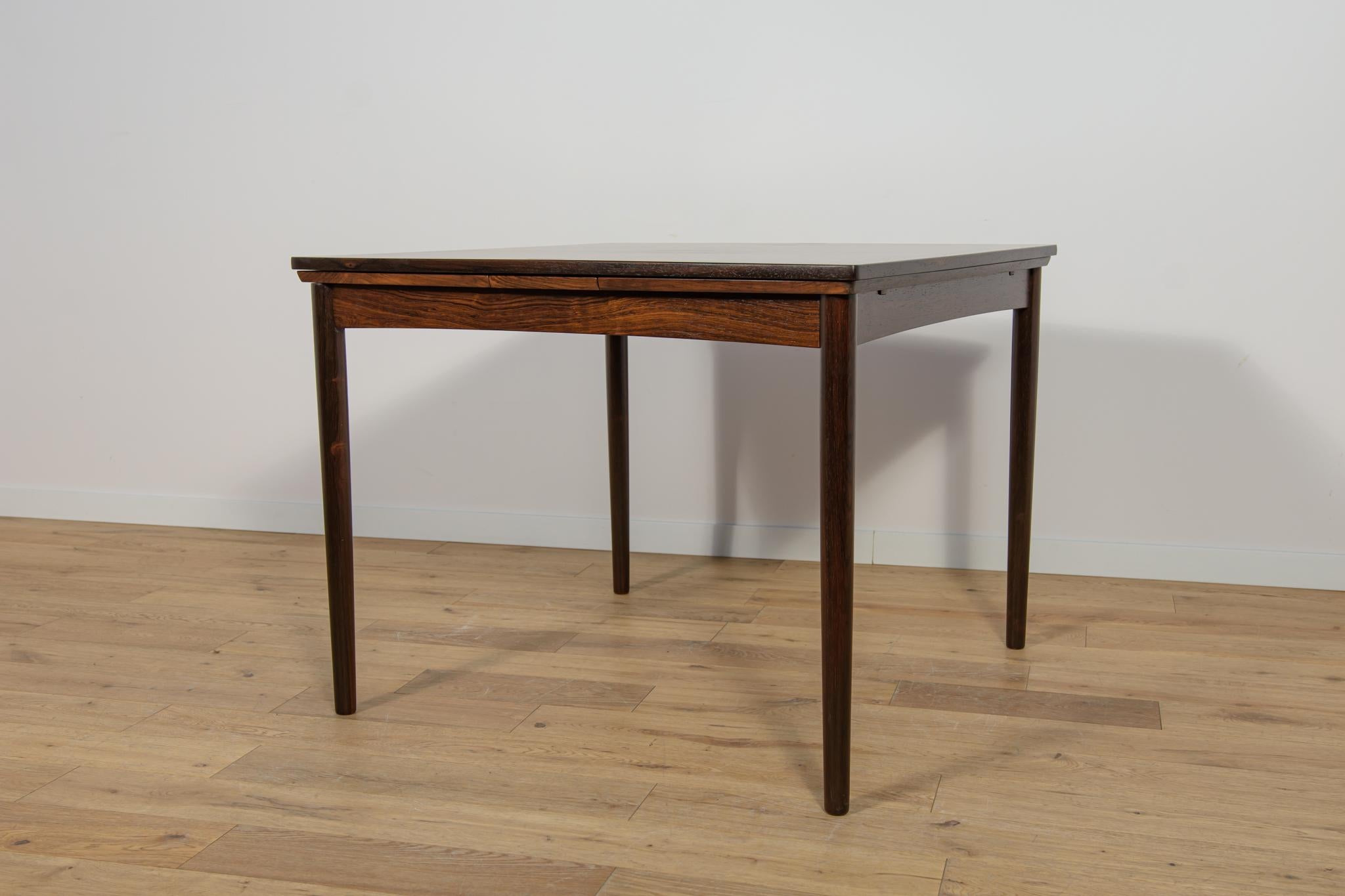 Travail du bois Table de salle à manger extensible en palissandre, Danemark, années 1960 en vente