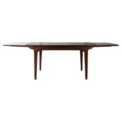 Mid Century, Danish Extending 'Surfboard' Dining Table in Rosewood