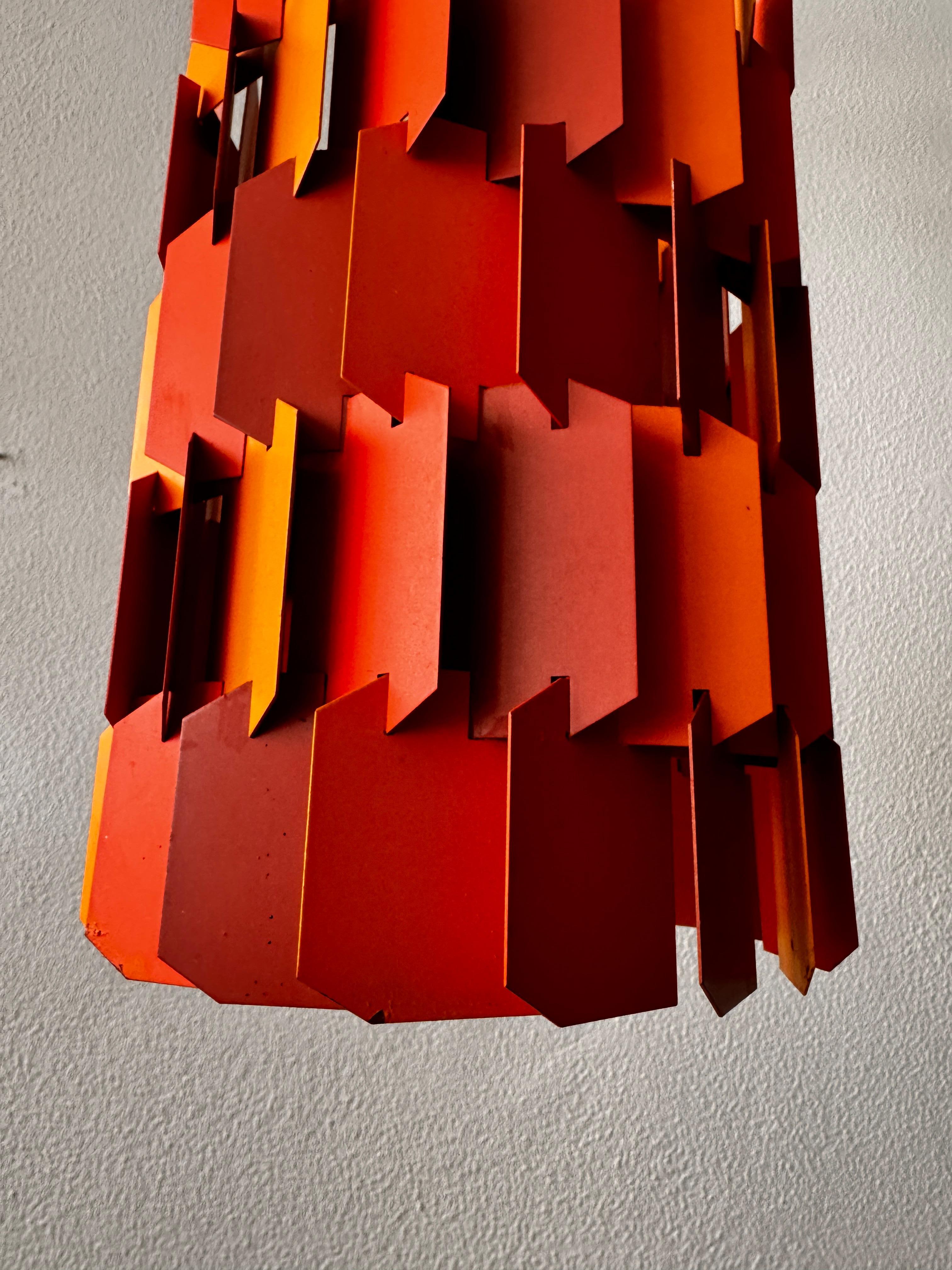 Pendente danese Facet Pop di Louis Weisdorf per Lyfa, 1960 in vendita 3