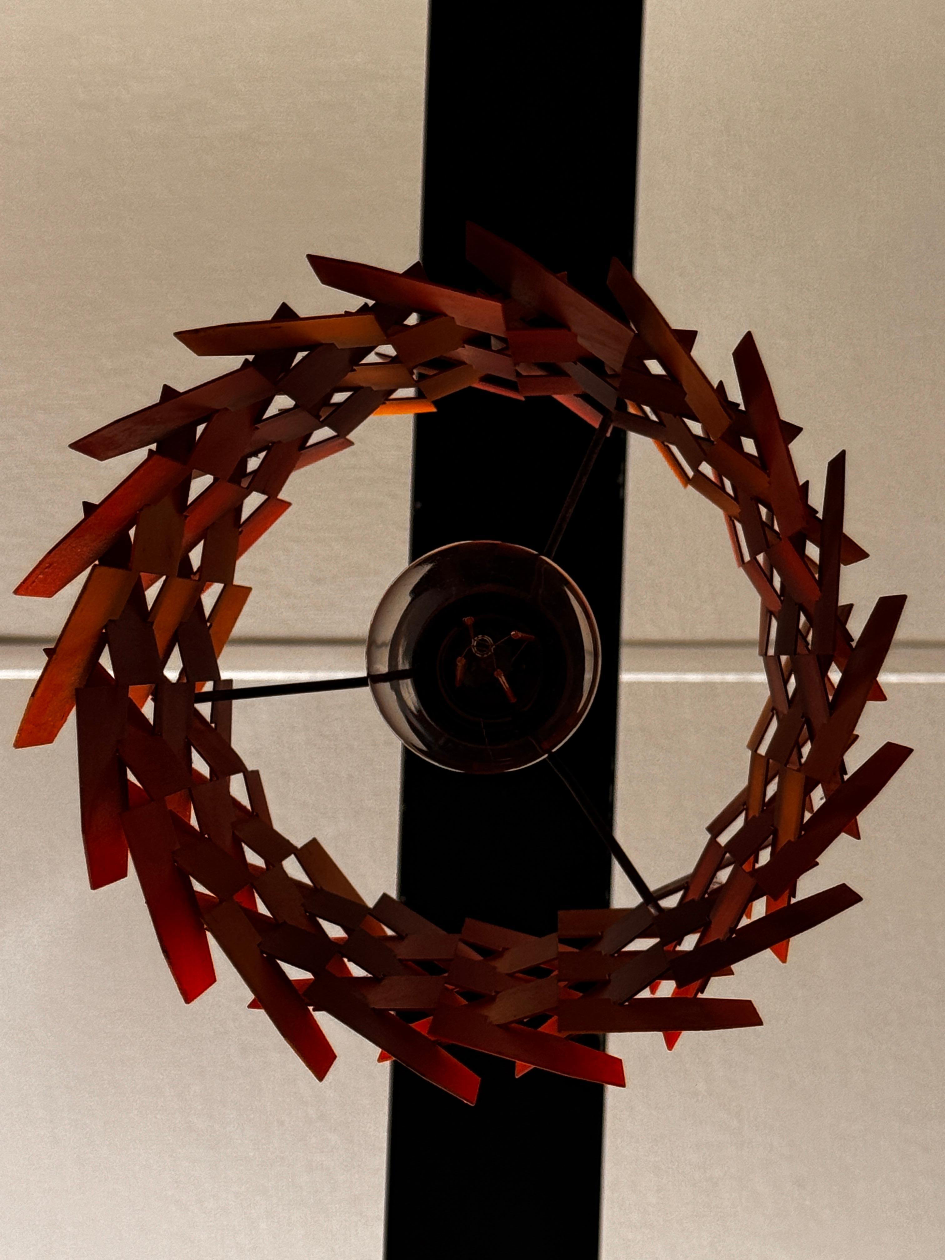 Pendente danese Facet Pop di Louis Weisdorf per Lyfa, 1960 in vendita 8